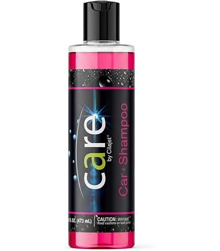 Amazon.com: Cilajet Care Car Shampoo 16oz. and Gel-Wax 26oz., Long