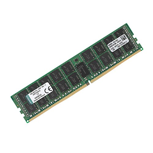Kingston ValueRAM 16GB RAM 2133MHz DDR4 ECC Reg CL15 DIMM DR x 4 with TS Server Memory (KVR21R15D4/16)
