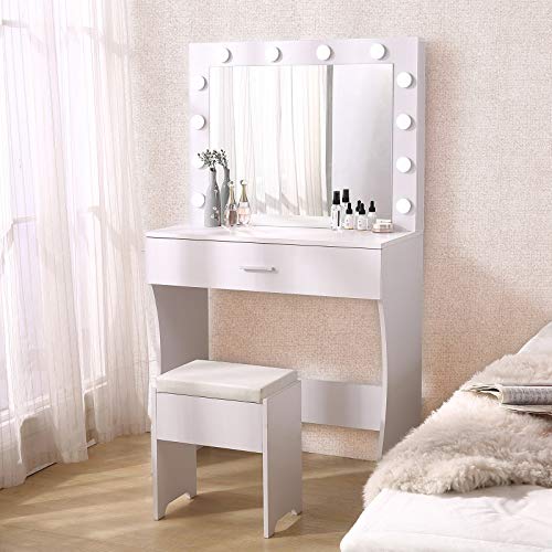 Vanity-Table-Set-with-Lighted-Mirror-Makeup-Table-with-Storage-Drawer-Wood-Dresser-Desk-for-Bedroom-Living-Room-White
