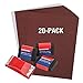 WORKPRO 24-Piece Sandpaper Combo Kit 80-600 Grit, with Sand Sponges 40/80/120 Grit and Sanding Block, for Wood Furniture Finishing, Metal Sanding, Paint Finishing, Sandpaper Holder Included