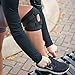 BraceAbility Patellar Tracking Pain Short Knee Brace - XXL Running, Exercise, Athletic Support Sleeve Stabilizer for After Kneecap Dislocation, Tendonitis, Patellofemoral, MCL/LCL Injuries (2XL)