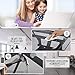 Office Desk Computer Desk L-Shsaped Desk Gaming Desk Corner Desk Writing Desk for Small Space,Clear