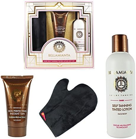 Bellamianta Self Tanning &amp; Tinted Lotion Gift Set - Dark