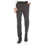 Wool-Blend Stretch Suit Pants, Olive 