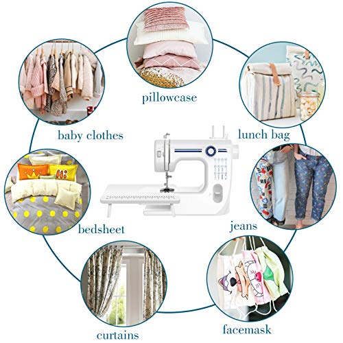 TSUNUS Sewing Machine with 12 Stitches Electric Household Sewing