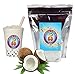 Premium COCONUT CREAM Boba/Bubble Tea Drink Mix Powder By Buddha Bubbles Boba (10 Ounce) (283 Grams)