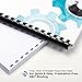 PrintWorks Professional Prepunched Paper, 8.5 x 11, 20 lb, GBC CombBind 19-Hole Punched Report & Presentation Paper, 500 Sheets, White (04328)
