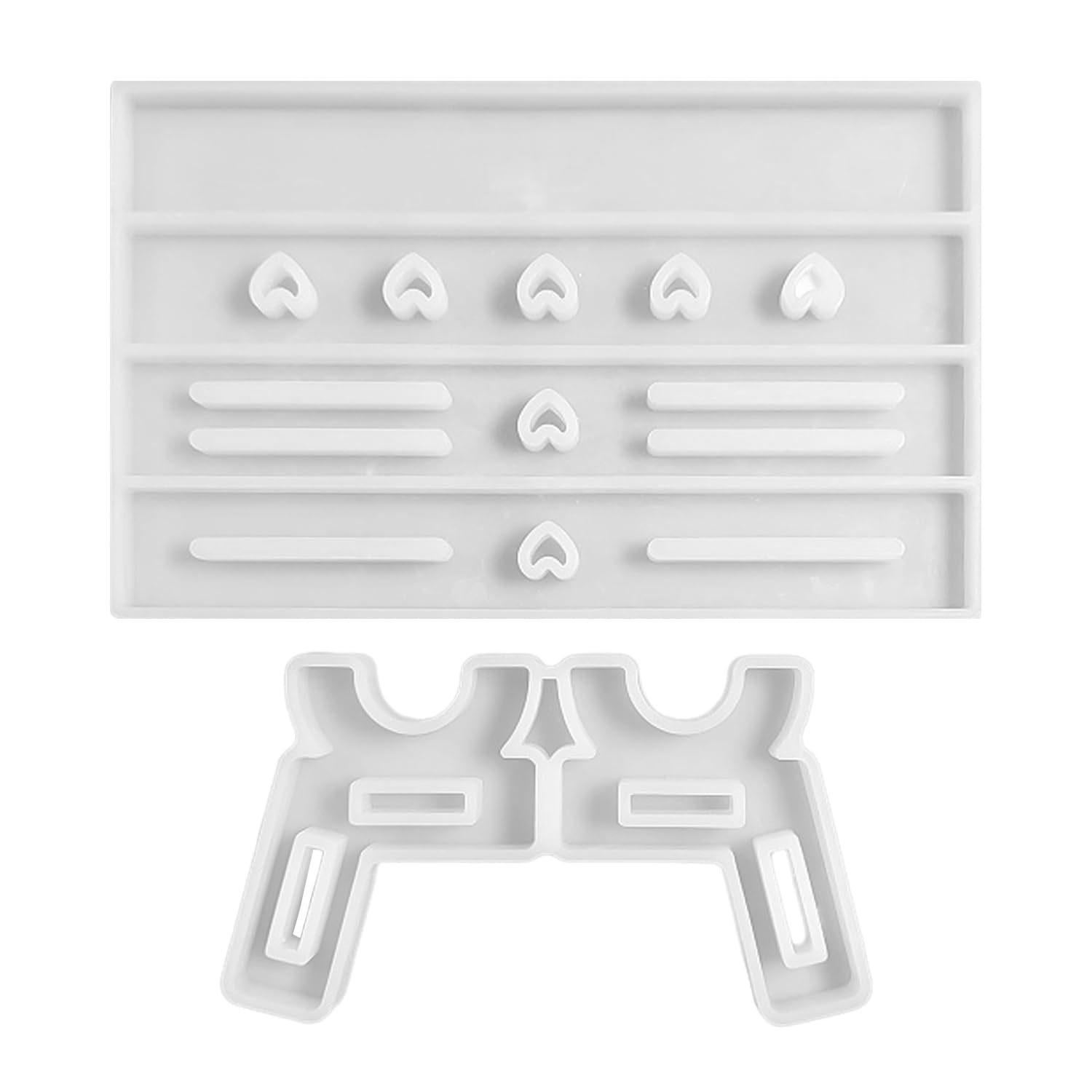 2 Pieces of Silicone Molds, Bench Molds, DIY Accessories, Epoxy Resin Molds, Silicone Casting Molds, DIY Decorative Ornaments, Creative Ornament Production,