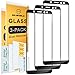 Mr.Shield [3-PACK] Designed For Samsung Galaxy A6 (2018) [Japan Tempered Glass] [9H Hardness] [Full Cover] Screen Protector with Lifetime Replacement