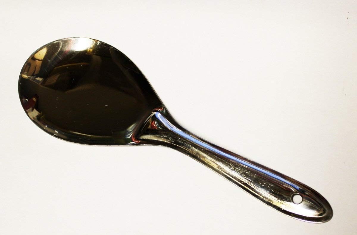 Stainless Steel Large Serving Spoon Ideal for Rice Dishes