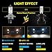 AUXITO H4 9003 Led Headlight Bulbs ZES Led Chips 6500K Xenon White 8000 Lumens All-in-One Automobile Hi/Lo beam LED Headlight Conversion Kit (New Version)