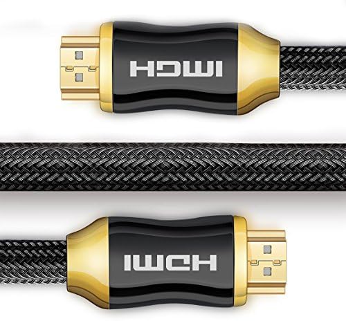 HDMI Cable 2.0,Ultra High Speed 18Gbps Support 3D 2160P, HD 4k,Ethernet,Audio Return Channel,Lossless Audio and Video Transmission- Full Hd (10Feet)