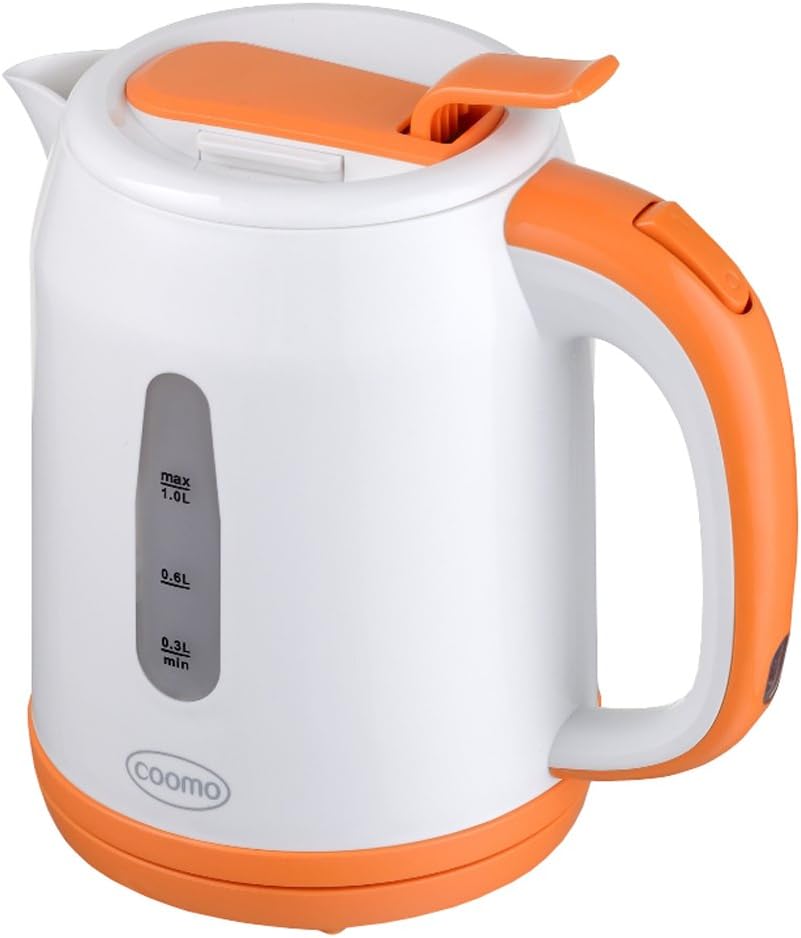 Electric kettle 1.0L Orange leakage prevention FK10 OR