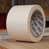 Faithfull FAITAPEMAS75 Masking Tape 75mm x 50M for Painting Spray Brush view 3