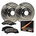 [Front] Max Brakes Premium XDS Rotors with Carbon Ceramic Pads KT001231