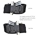 Gearoot Ambidextrous Neoprene Belly Band Holster for Concealed Carry with Two Gun Compartments for Women Men Compatible with Glock, Ruger LCP, S&W M&P Shield, Sig Sauer, Ruger, Kahr etc (Black)