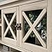 Sauder Costa Large Hutch, Chalked Chestnut finish