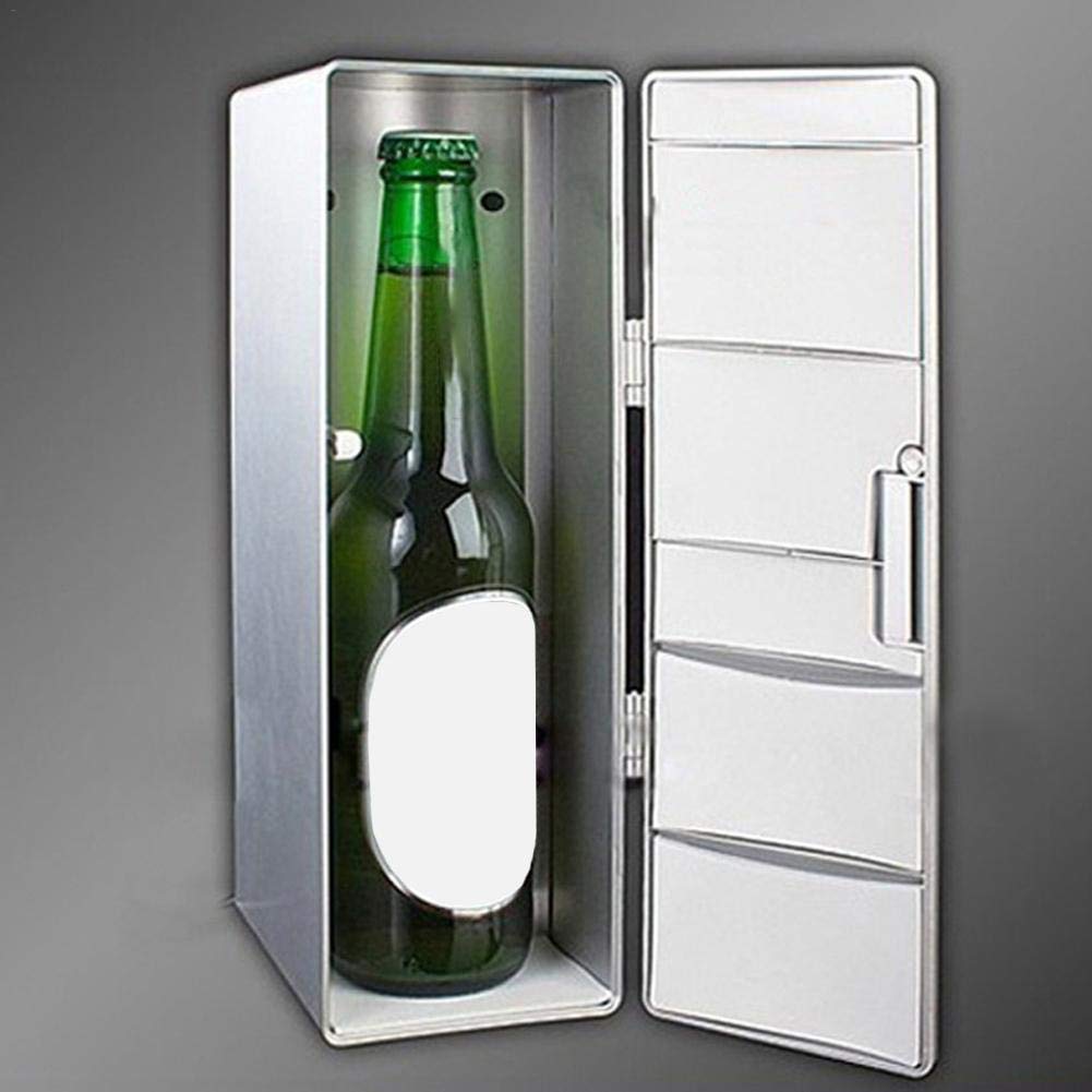SHOH Frigorífico Portátil USB Mini Refrigerador Bebida Cerveza ...