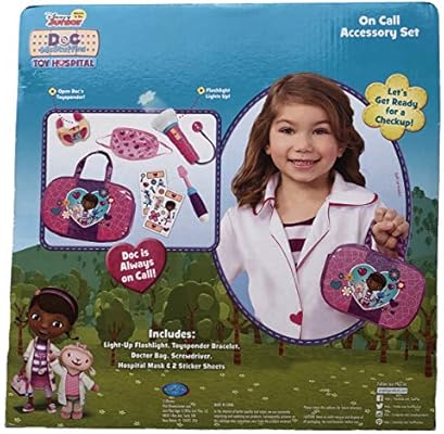 doc mcstuffins toy hospital on call accessory set