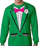 St. Patrick's Day Long Sleeve Tuxedo T-Shirt #1