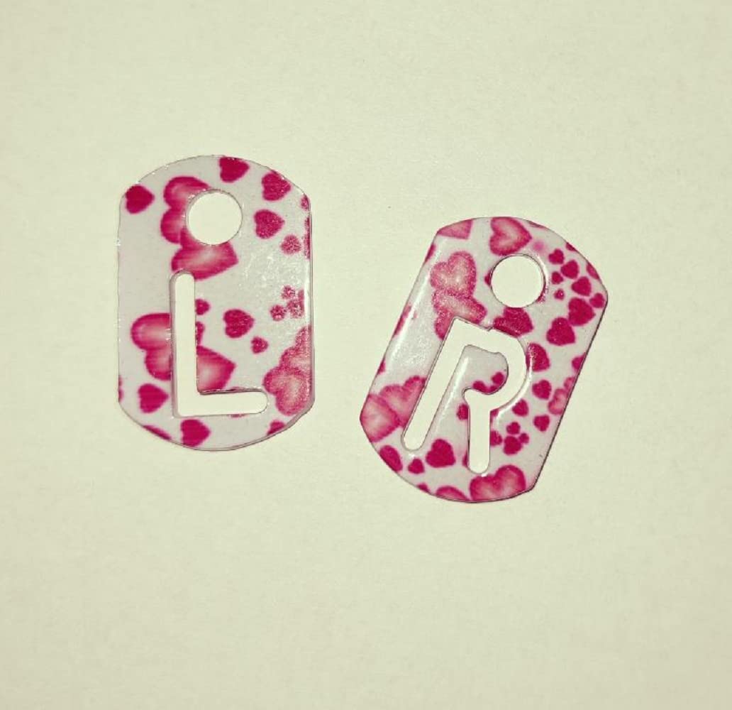 Radiography Tablet Markers (Pink Hearts Design) for Radiographers