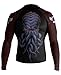 Raven Fightwear Men's Cthulhu MMA BJJ Rash Guard Black