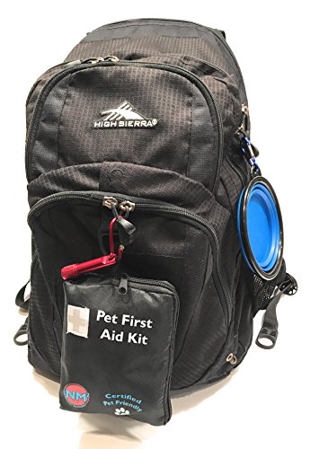 Pet First Aid Kit for Dogs And Cats | 25 Piece First Aid Kit For Your Pets | Perfect for Home, Travel, Camping, And Hiking | Comprehensive Pet Emergency Care Handbook | Certified Pet Friendly