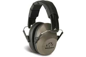 Walker's Hearing Protection Low Profile Passive Folding Muff. Protect It Or Lose It