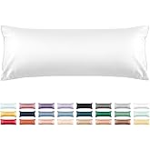 Warmstar Cotton Body Pillow Cover 1 Pack, 600 Thread Count Body Pillow case 20"x54", Long Body Pillow Case Cover Soft Breathable with Envelope Closure,White