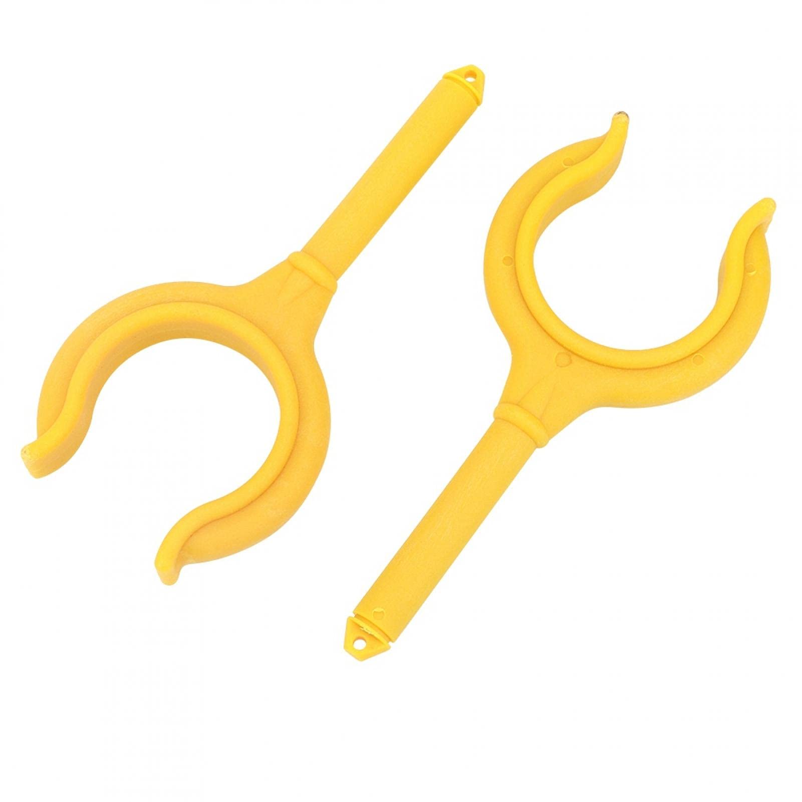 Boat Oar Lock, Plastic Fishing Rod Bracket Upgrade Spare Part Accessories for Marine Rubber Dinghy (yellow) Rowing