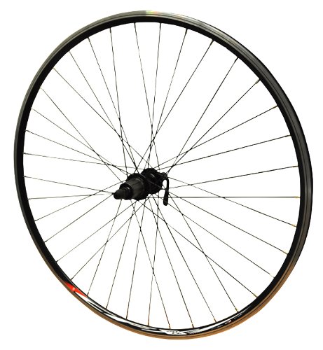 700c rear wheel with 9 speed cassette