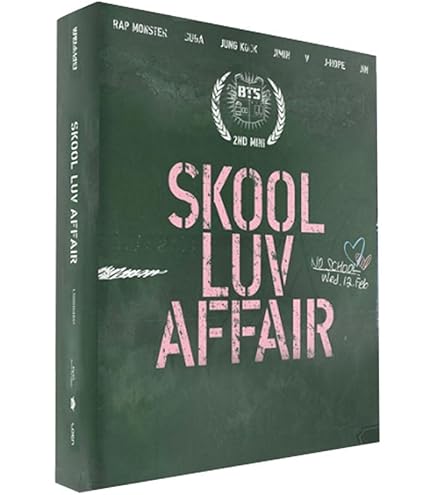 BTS 防弹少年団　CD SKOOL LUV AFFAIR Amazon.com: BTS 2nd Mini Album - [ Skool Luv Affair ] CD +