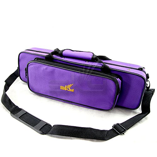 Sky"C" Flute Lightweight Case with Shoulder Strap (Purple) Pricepulse