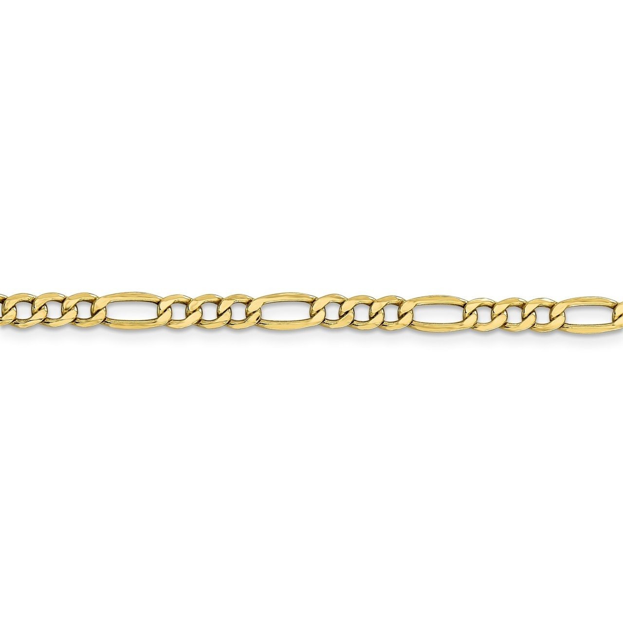 Semi Solid Figaro Chain Necklace 