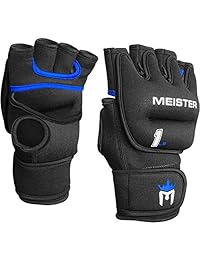 Meister Elite - Guantes de neopreno con peso para manos pesadas y cardio, 1 lb x 2