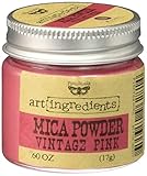 Prima Marketing Finnabair Art Ingredients Mica Powder, 0.6 oz, Vintage Pink