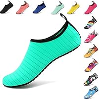 VIFUUR Water Sports Shoes Barefoot Quick-Dry Aqua Yoga Socks Slip-on for Men Women Kids