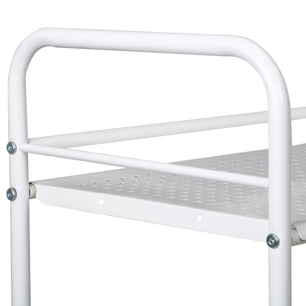 World Pride Rolling Salon Trolley Cart, 3 Tier, White: Beauty