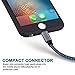 iPhone Charger, Cablex Lightning to USB Cable 3Pack 3FT 6FT 10FT Nylon Braided Charging Cord Compatible with iPhone X 8 8Plus 7 7Plus 6s 6sPlus 6 6Plus SE 5 5s 5c iPad iPod & More (Blue)