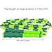 MyLifeUNIT Double Dutch Jump Rope for Kids, 10 Feet skipping rope with plastic segmentation (Pack of 2)