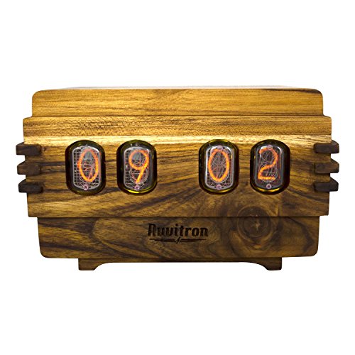 The Unique Nixie Clock Vacuum Tube Alarm Clock A Retro