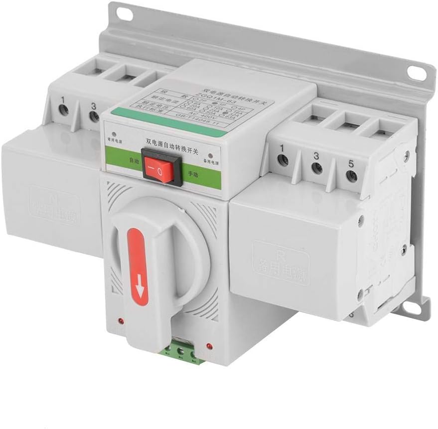 Transfer switch with dual power switch ZGQ1M - Image 3