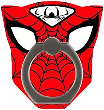 Wdibetter Buckle Ring AR Game Gun Smartphone Finger Grip Ring Stand Holder Kickstand 360 Rotating for iphone and All Mobiles (Spider-Man)