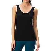 gyprprer Women's 100% Merino Wool Tank Top – Ultra-Fine 15.5 Micron Base Layer, Breathable, Lightweight Undershirt Outdoor