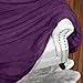 Bare Home Fleece Blanket - Twin/Twin Extra Long - Ultra-Soft Lightweight for Bed, Sofa, and Couch - Luxury Microplush - Cozy Warm Blanket (Twin/Twin XL, Plum)