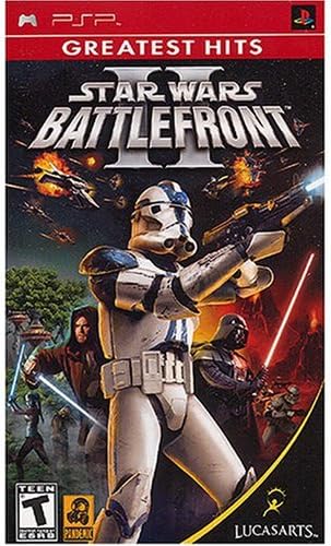 Star Wars Battlefront II 2 Game PSP