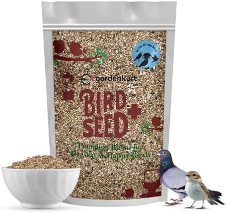 Egardenkart Wild Bird Food 1kg - Economic Bird Seed Mix for All types ...