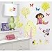 RoomMates RMK1378SCS Dora the Explorer Peel & Stick Wall Decals
