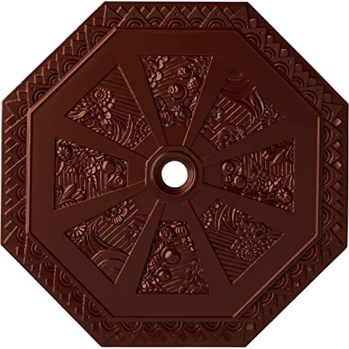 Ekena Millwork CM30SPACS Cm30Spacs Spring Octagonal Ceiling Medallion, Antique…