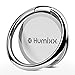 Humixx Phone Ring Holder, Stainless Steel Cell Phone Finger Stand, 360° Rotation Thin Universal Kickstand, Magnetic Car Mount for iPhone 11/11 Pro/11 Max/XR/XS Max, Samsung S10, Huawei P30 - Silver